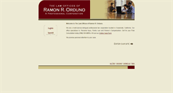 Desktop Screenshot of ordunolaw.com