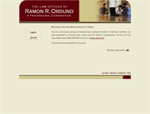 Tablet Screenshot of ordunolaw.com